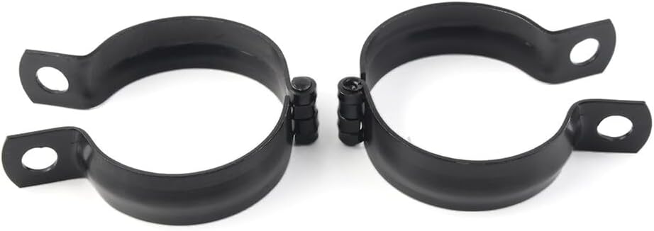 ya 2 8.15 2pcs Metal Front Fork Clamp Turn Signal Light Mount Bracket Holder
