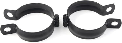 ya 2 8.15 2pcs Metal Front Fork Clamp Turn Signal Light Mount Bracket Holder