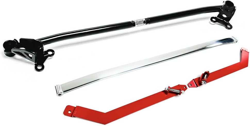 ya 10 9.16 baidi Front Engine Strut Brace Bar Support Arms+Front Lower Bar for BMW G20 G28 19-24