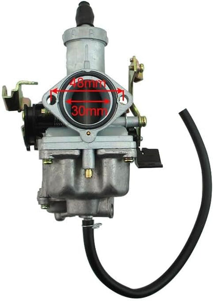 ya 13 9.15 baidi 30mm Carb PZ30 Acceleration Pump Carburetor For 200cc 250cc Dirt Bike ATV Quad
