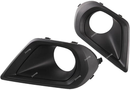 ya 9 10.24 Pair Front Bumper Insert Fog Light Bezel Cover for 2014-2016 for Subaru for Forester