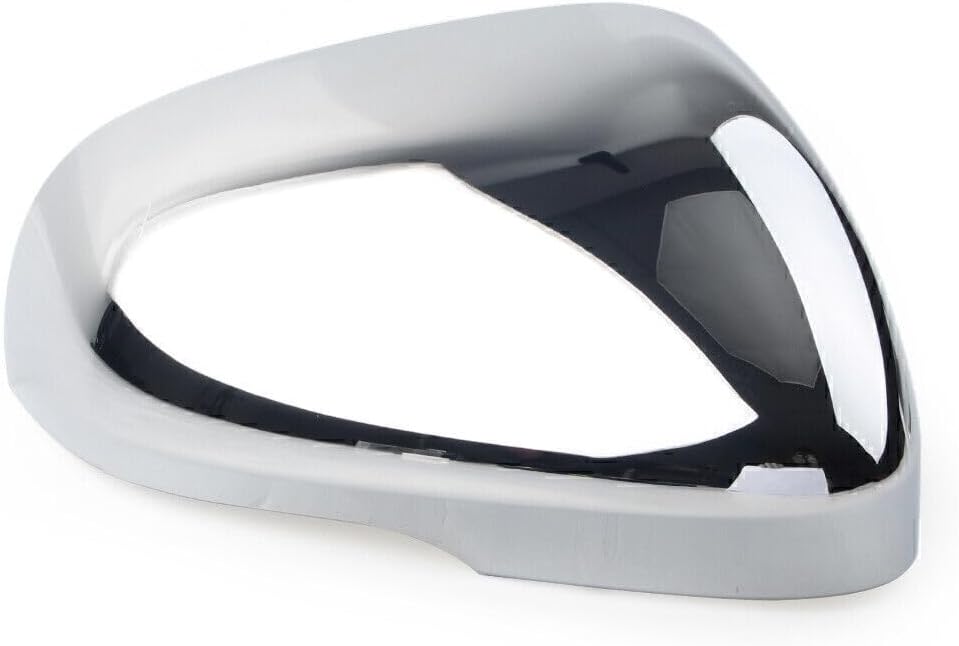 ya 11 9.14 baidifor Jaguar XF X XFR-S XJ XE XKR 1x Chrome Right Side View Mirror Cover Cap