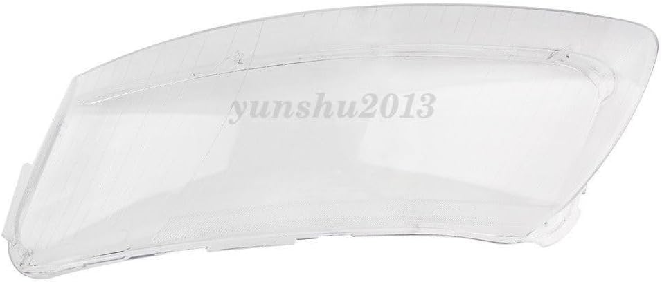 ya 10 9.16 zhengce Left&Right Clear Headlight Lens Lampshade Cover Pair for Audi A6 C6 2006-20