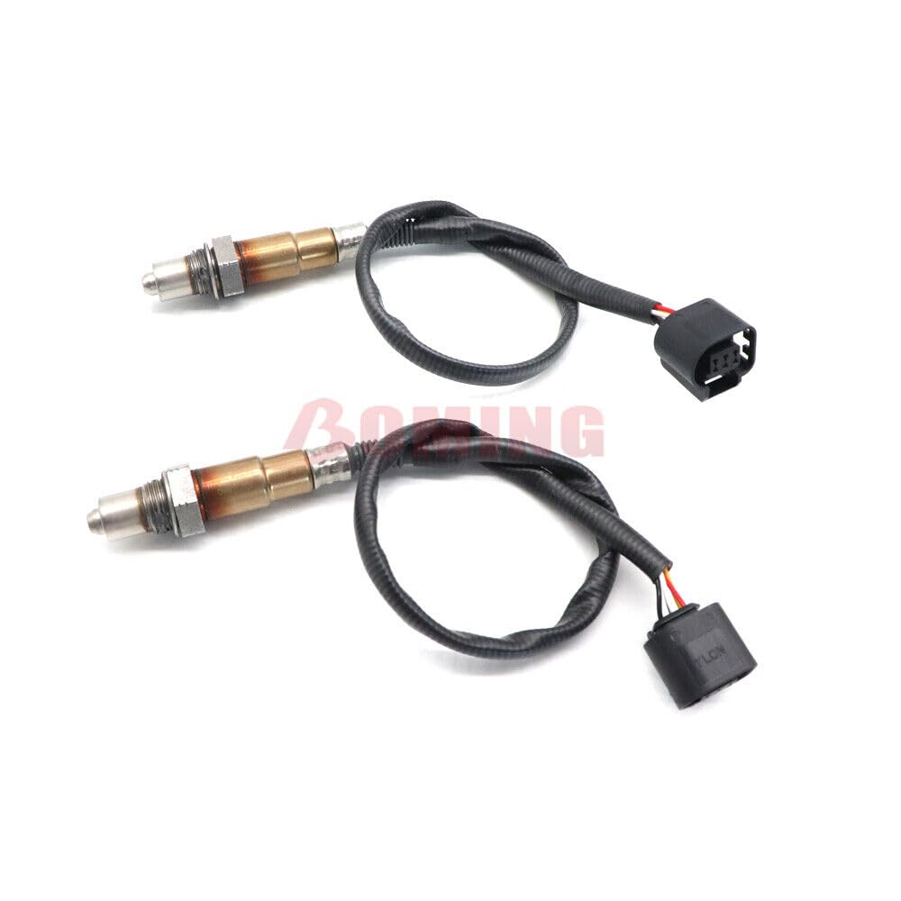 ya 6 8.24 baidi 4-Pack Upper and Lower Oxygen O2 Sensor 234-5026 234-4876 for BMW 550i650i750i Alpina 4.4L