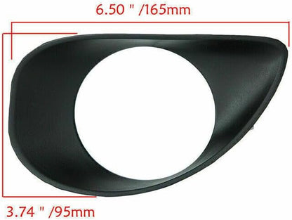 ya 4 8.14 Left + Right Fog Light Driving Light Cover Black for Toyota Yaris 2Door 2006-2008