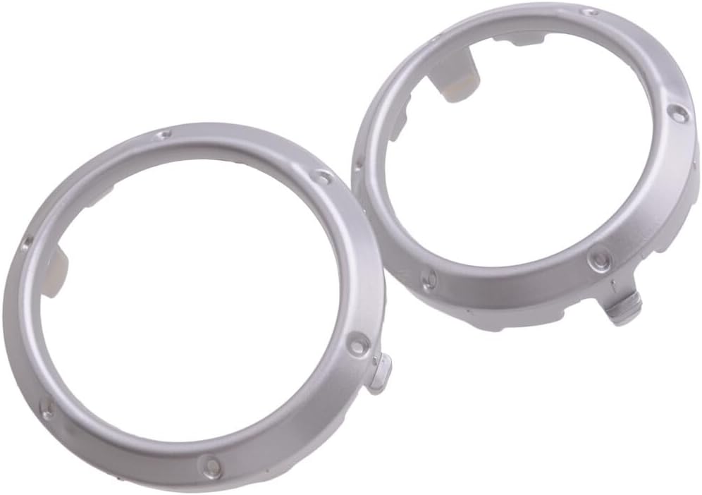 ya 4 8.14 2 Pack Front Fog Light Cover F for Ram e Ring Fits for Toyota Highlander 2004-2007