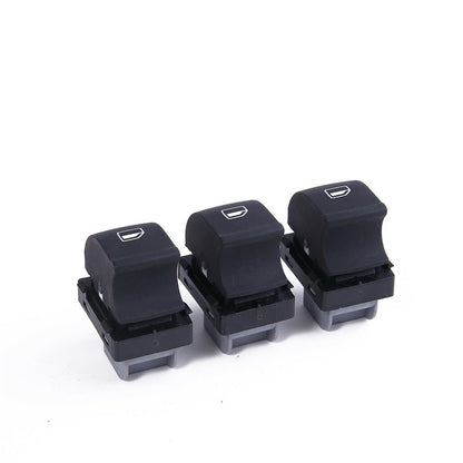 ya 4 8.8 3Pcs Passenger Side Single Window Switch for Audi A6 S6 C6 RS6 Allroad A3 Q7
