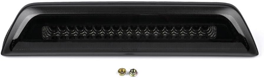 ya 4 8.10 Smoked LED Third Flasher Brake Light Cargo Light For 16-20 for Toyota Tacoma Limited TRD