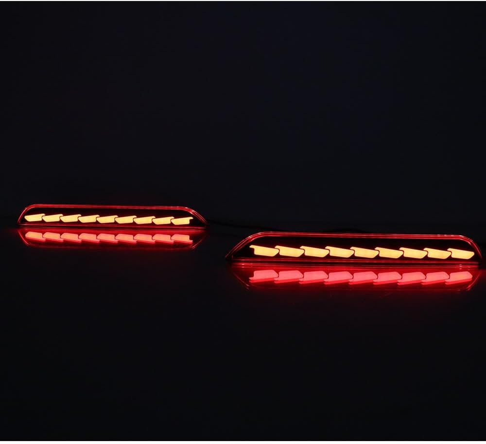 ya 13 9.15 baidi Rear Bumper Reflector Brake Light Tail Parking Light For for Ford Explorer 2020-2024