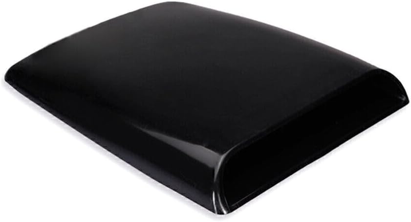 ya 4 8.14 Universal Black Car SUV Decorative Air Flow Intake Scoop Bonnet Vent Cover Hood