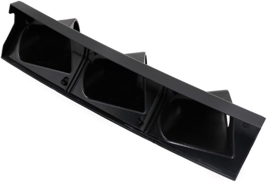ya 4 8.14 52mm 3-Hole Car A Pillar Dash Gauge Pod Mount Holder Cover Black