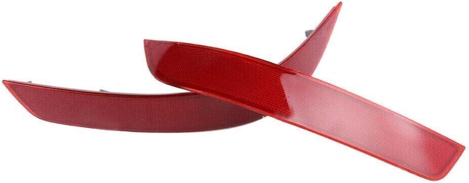 ya 4 8.14 L & R Rear Bumper Reflector Red for Mercedes W164 GL350 GL450 GL550 2010-20