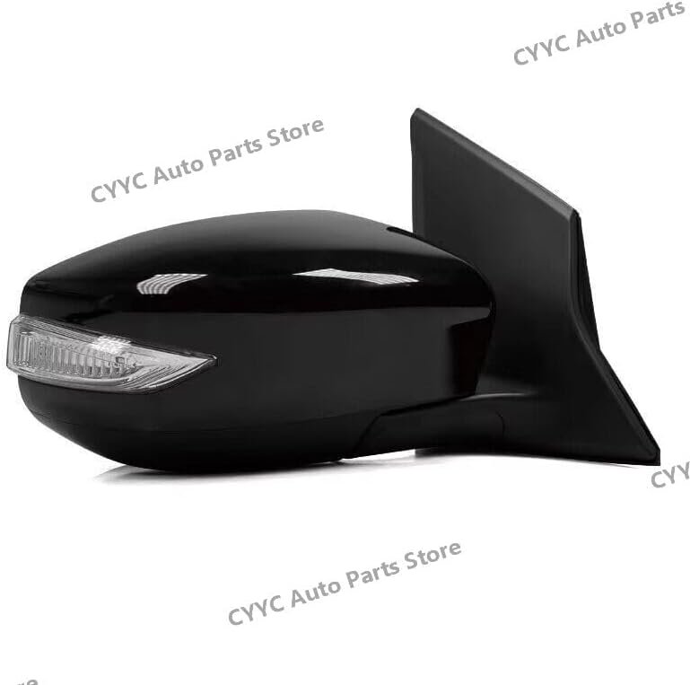 ya 11 9.14 baidiDoor Rearview Mirror 5-PIN Black Right Side for Nissan Pulsar 2016-2023