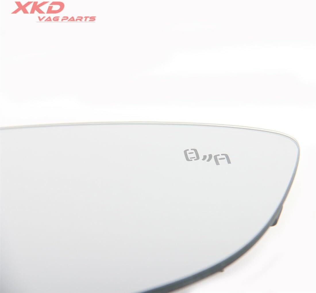 ya 2 8.15 L&R Outside Rearview Mirror Glass Kit Fit for VW for Passat A3