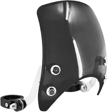 ya 28 10.13 zhengce 39mm Windshield Smoke Windscreen Fit for Harley Sportster XL 883 1200 2004