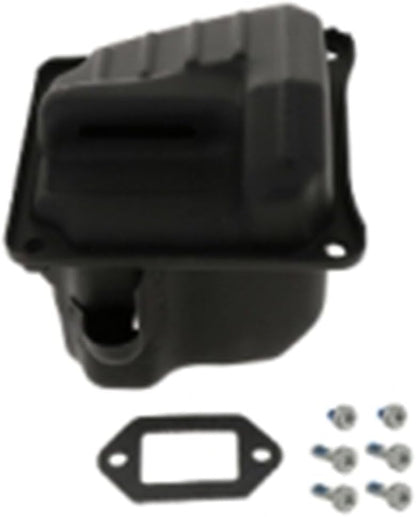 ya 26 10.21 baidi Dual Port Muffler For 044 046 MS440 MS460 MS461 1128 140 0603 S -15 New Parts