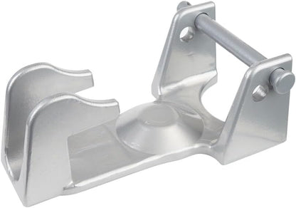 ya 4 8.8.2 TL-50 Coupler Gooseneck Trailer Lock for Heavy Trailers Livestock Haulers Silver