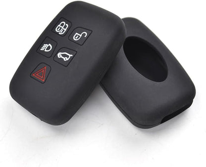 ya 4 8.24 baidi Car KeyCover Case Silicone Fob for Range for Rover Sport Vogue Evoque Discovery 4