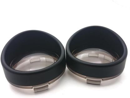 ya 11 9.14 zhengce Black Visor-Style Turn Signal Bezels With Smoke Lens for Harley Sportster