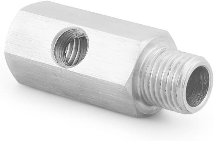 ya 11 9.14 zhengce M14x1.5Female Oil Pressure Sensor Tee 1/8NPT to M14x1.5 Male Adapter Supply Feed