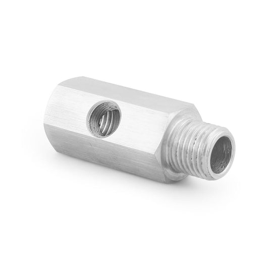 ya 5 8.10 M14x1.5Female Oil Pressure Sensor Tee 1/8NPT to M14x1.5 Male Adapter Supply Feed