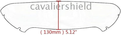 ya 23 10.7 baidi 5'' Wave Windshield Windscreen Smoke for Harley Road Glide FLTRX FLTRU 15-2021