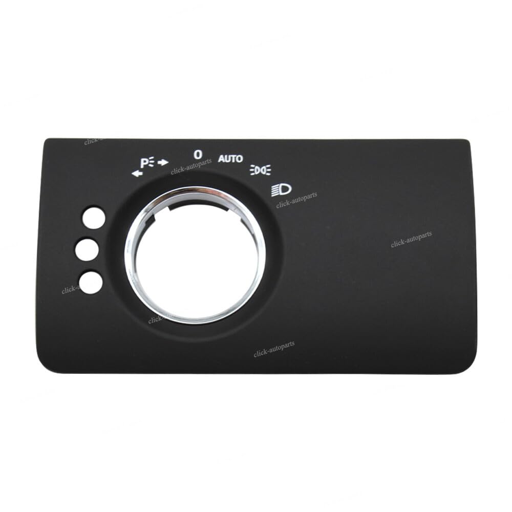ya 13 9.15 baidi Black Headlight Control Switch Cover with 3 Hole for Mercedes X164 W164 ML GL
