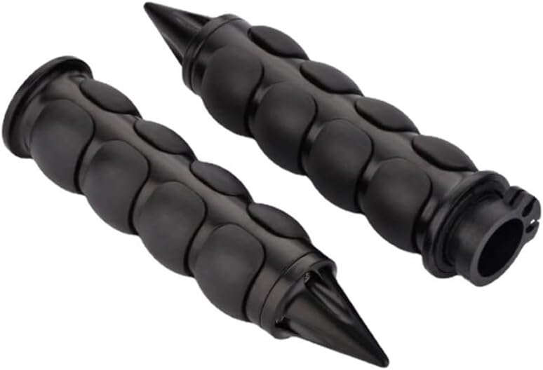 ya 11 9.14 baidiMotorcycle 1 inch Handlebar end Grips for Harley Softail Springer Electra Glide-