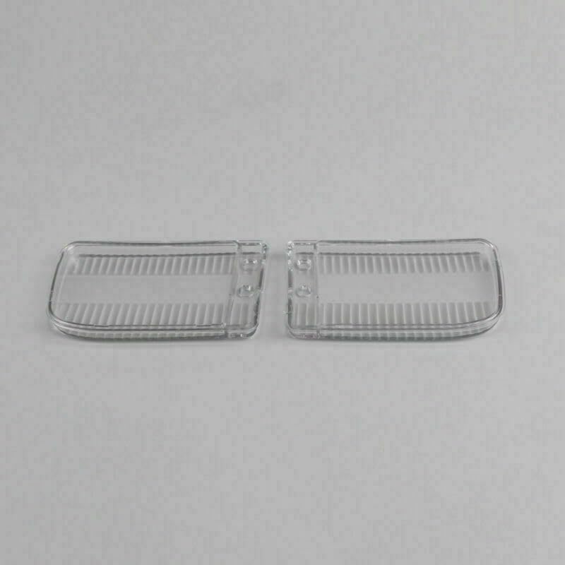 ya 10 9.16 zhengce 2* Front Bumper Fog Lights Clear Plastic Lens Fit For E30 318i 318is 82~91