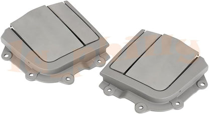 ya 4 8.8.2 2X Retractable Top Cover Deck Hinge Flap Left & Right Fits for BMW E93 3-Series Gray