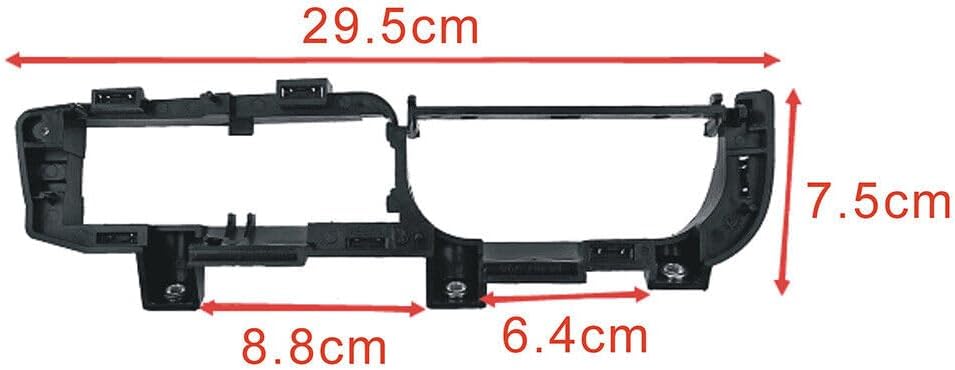ya 4 8.14 for VW for Bora MK4 6pcs Door Handle Dazzle Pull Handle Inside Handle Dazzle Door Handle