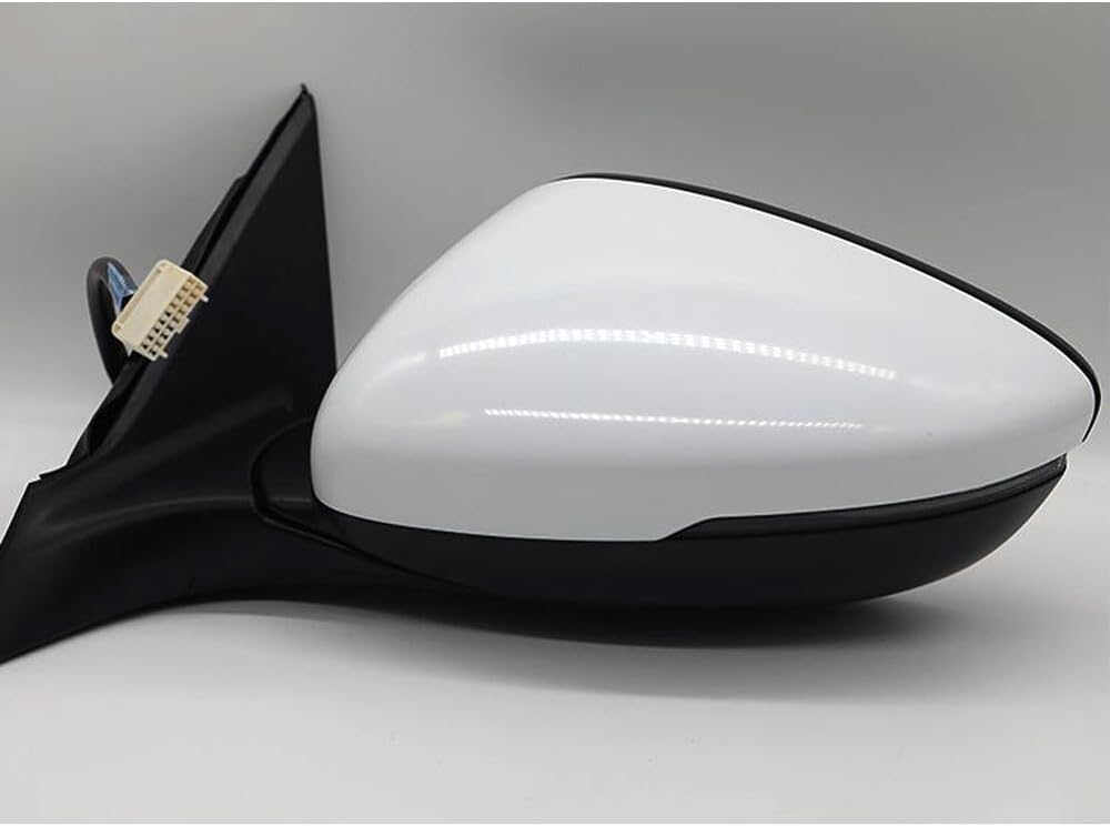 ya 11 9.14 baidiSide Mirror Passenger Right Hand Suitable for Honda for Accord 2018-20 White Heated Signal Light 8 Wire-