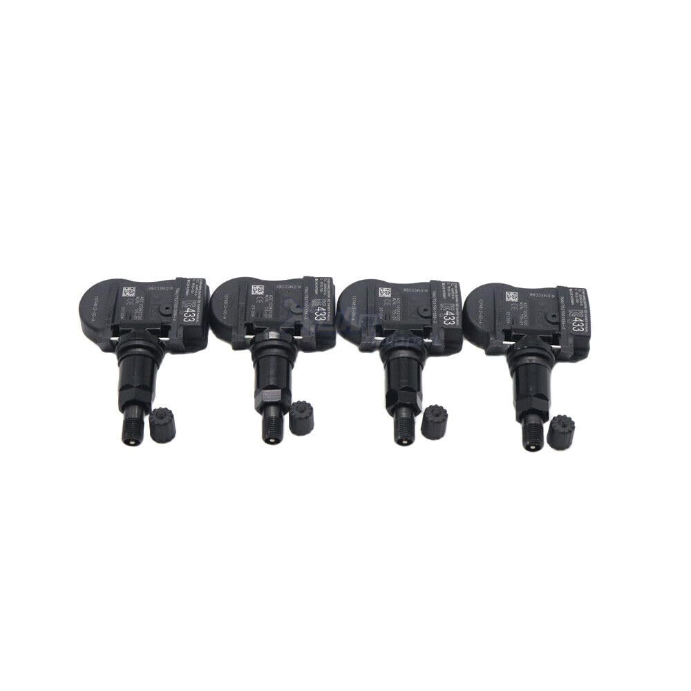 ya 2 8.24 baidi Set of 4 TPMS tire Pressure sensors Suitable for Tesla Model 3 S X 433MHz 1074812-00-A