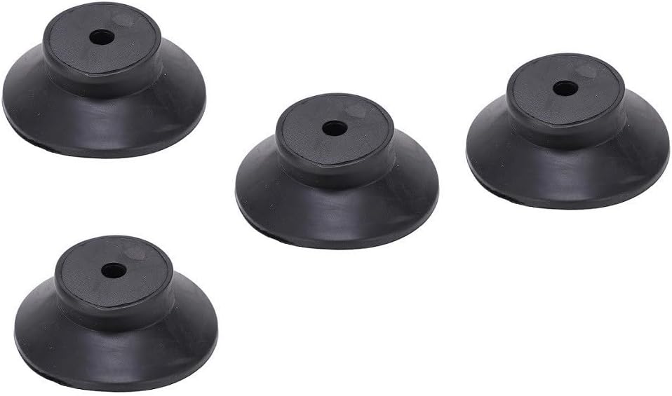 ya 26 10.21 baidi 4* - Air-Compressor Black Rubber Pad Replacement Foot Pads M6 Vibration Isolator