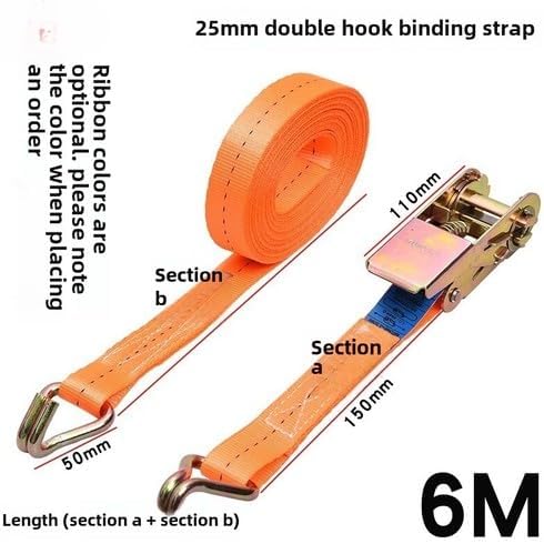 ya 28 10.13 baidi 25mm Cargo Strapping Belt Ratchet Tensioner Automotive Cable Tie Tightening Belt-14