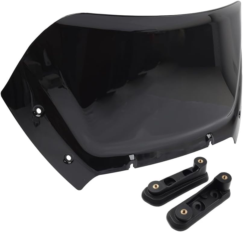 ya 23 10.7 baidi 12 Windscreen Windshield for Harley Touring Road Glide CVO 2023 2024 Blacka
