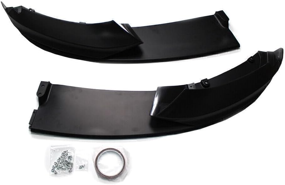 ya 2 8.15 Front Bumper Lip Matte Black Fit for BMW F32 F33 F36 4 Series M Sport 2014-2020 Auto