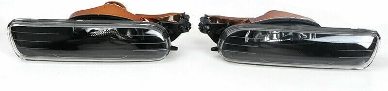 ya 9 10.24 1 Pair Front Fog Lamp Bumper Light Without bulbs For 1999-2001 for BMW E46 323i