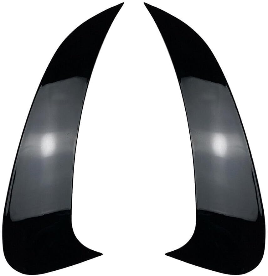 ya 4 8.14 Black Rear Bumper Spoiler Trim Air Vent Cover for Mercedes C-Class for Benz W206