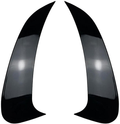 ya 4 8.14 Black Rear Bumper Spoiler Trim Air Vent Cover for Mercedes C-Class for Benz W206