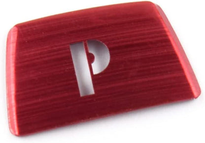 ya 4 8.24 baidi Red Gear Shift knob Lever Parking P Button Trim Cover for BMW 3 4 5 7 Series X3