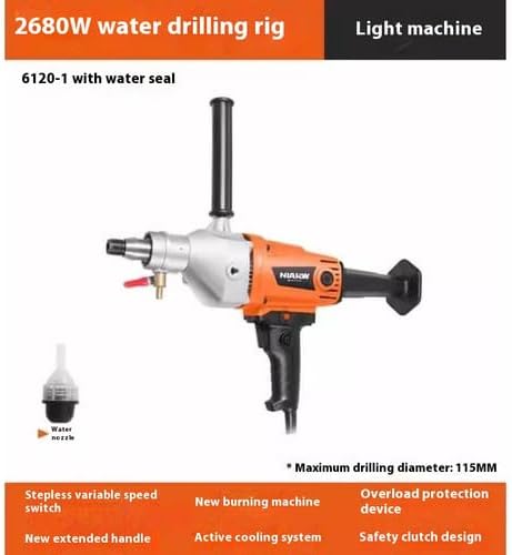 ya 14 9.20 zhengce Handheld Concrete Core Drilling Rig Water Drilling Rig 4300W/220V Drilling-27