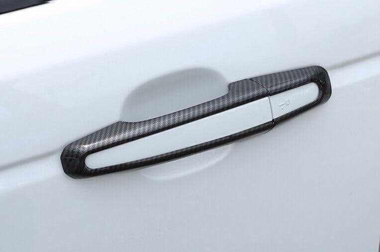 ya 5 8.10 for Range Rover L405 2013-22 Carbon Fiber Look Outside Door Handle F for Rame Trim 8P