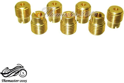 ya 2 8.15 Carb Main Jets #85 87.5 90 92.5 95 97.5 100 For Predator 212cc for Mini Bike Go Kart