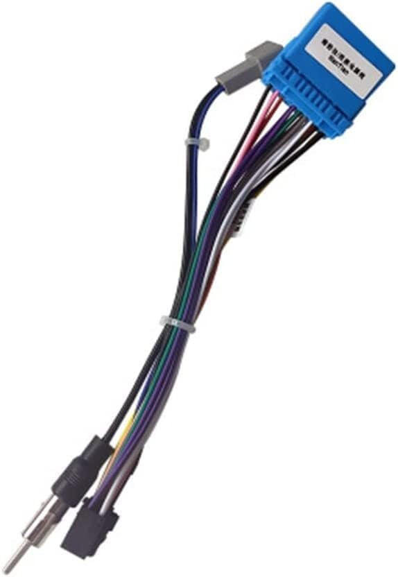 ya 5 8.10 Car Audio 16PIN Adaptor Wiring Harness for Suzuki for Swift SX4 06+ Stereo Calbe p