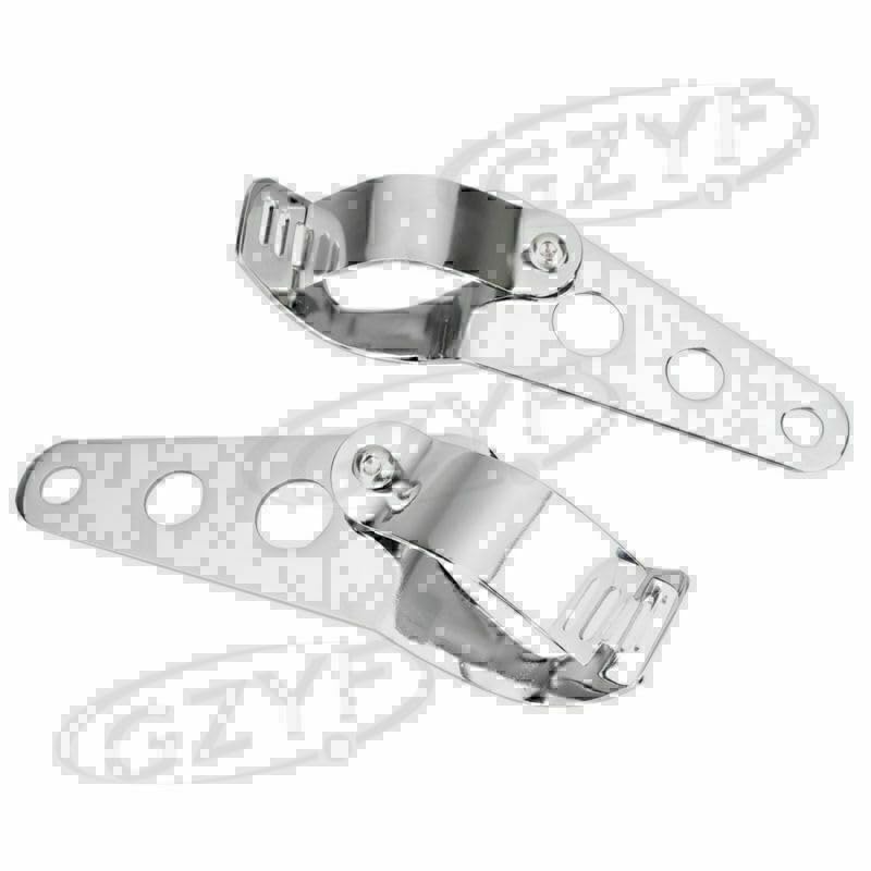 ya 6 8.24 baidi Universal for Harley 38-43mm Headlight Mount Bracket Fork Ear Chopper Cafe Racer