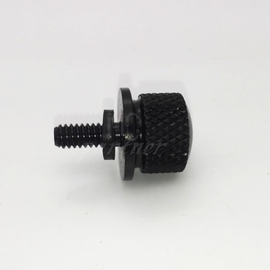 ya 5 8.24 baidi Black Billet Aluminum Knurled for Seat Bolt for Harley Sportster Dyna Touring
