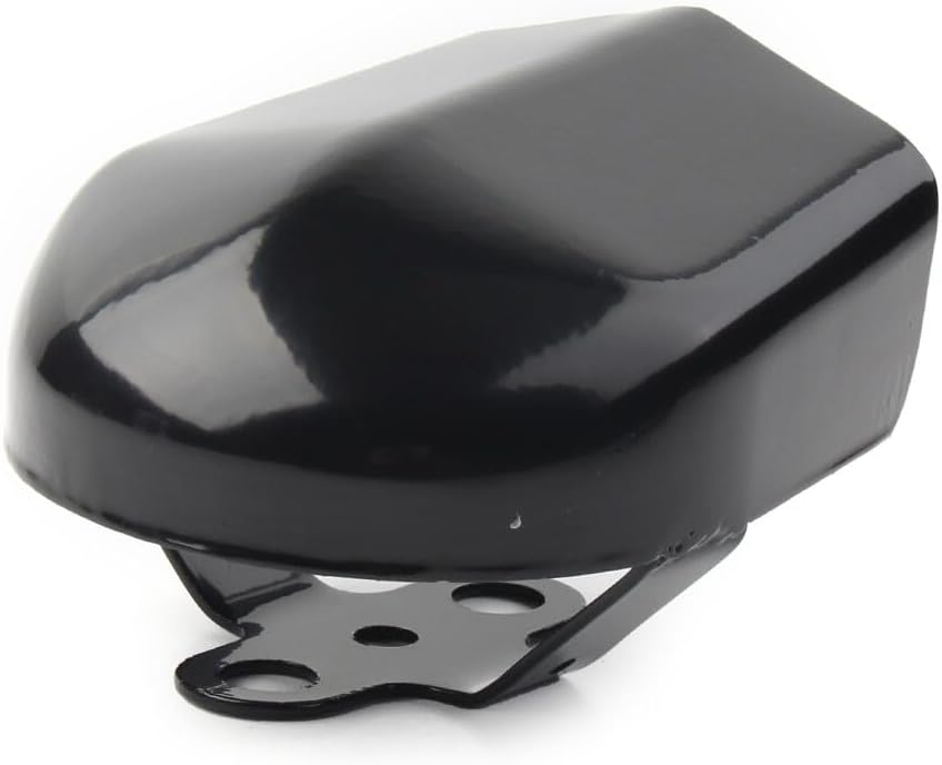 ya 4 8.14 Horn Cover for Harley Touring Road King Glide Street FLHR FLHX 1993-2018 Black