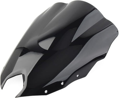 ya 2 8.15 Windshield Windscreen Wind Screen Wind Shield for Yamaha FZ-6R 2009-2015 Black