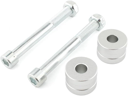 ya 15 10.19 zhengce Handle Bar Risers Kit for Ducati Hypermotard 1100 2007-2009 Silver Motorcyc